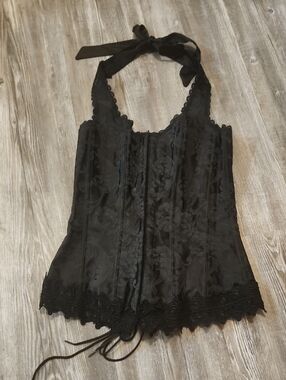 Frederick's of Hollywood Black Corset